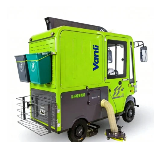 Aspirateur à sec de 510 kg, balayeuse de chantier routier